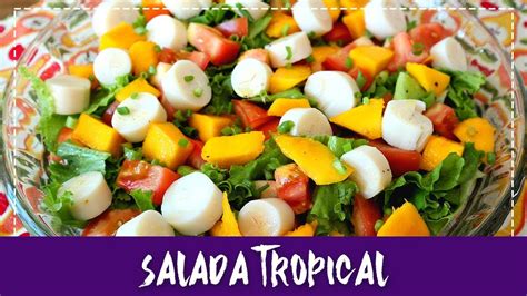 molho para salada tropical